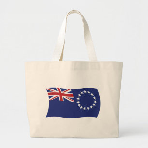 Cook Islands Flag Tote Bag