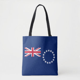 Cook Islands Flag Tote Bag