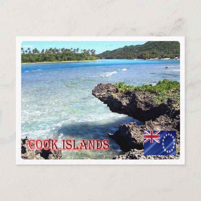 Cook Islands - Rarotonga Beach - Postcard (Front)