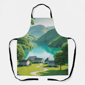 "Cook with a View – Alpine Escape " Apron