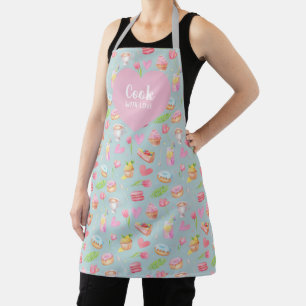 Cook with love. All-Over Print Apron