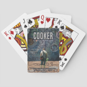 Cooker Poster Design Playing Cards