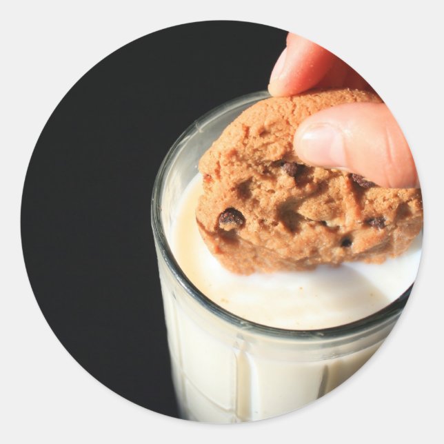 Cookie and a Glass of Milk Sticker (Front)