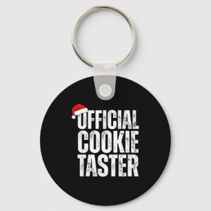 Cookie And Cookie Taster, Christmas Couples Key Ring