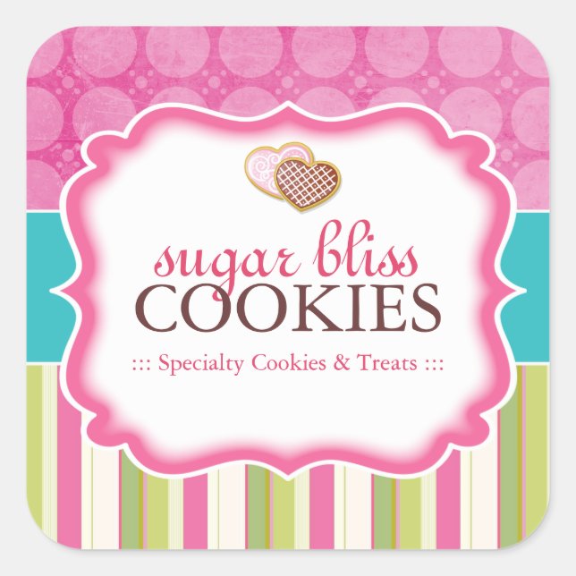 Cookie and Dessert - Packaging Stickers (Front)