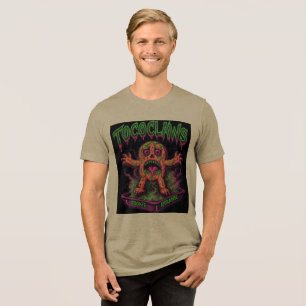 Cookie Apoolayipse Toxic Mutant Monster Retro Horr Tri-Blend Shirt