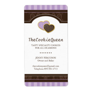 Cookie Bakery Labels