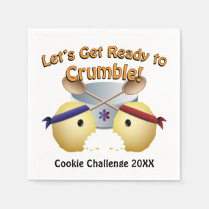 Cookie Baking Competition Napkin