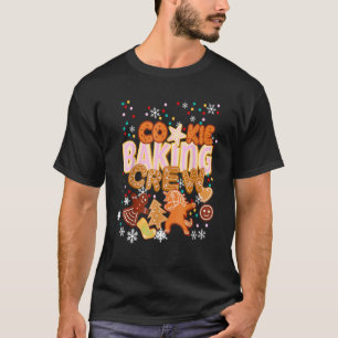 Cookie Baking Crew Authentic Christmas Baker Team T-Shirt