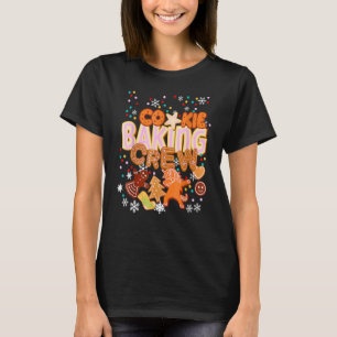 Cookie Baking Crew Authentic Christmas Baker Team  T-Shirt