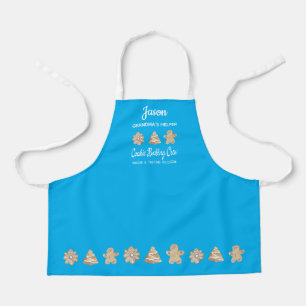 Cookie Baking Crew Blue Childrens Kids Baking Apron