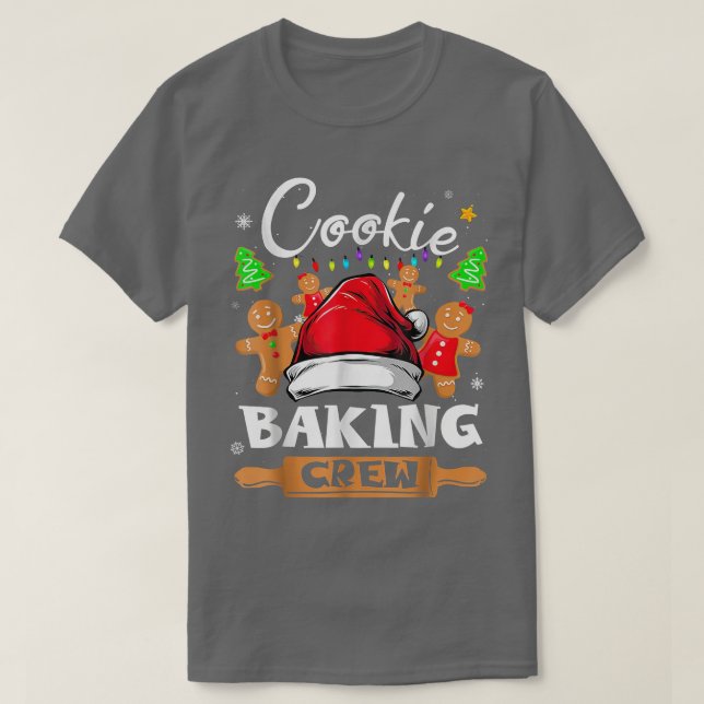 Cookie Baking Crew Christmas 2021  T-Shirt (Design Front)