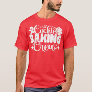 Cookie Baking Crew Christmas 2022 Funny Pajama Fam T-Shirt