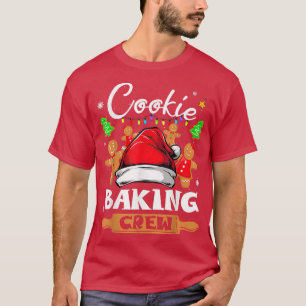 Cookie Baking Crew Christmas  Funny Gingerbread Gi T-Shirt