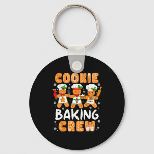 Cookie Baking Crew Christmas Funny Gingerbread Lov Key Ring