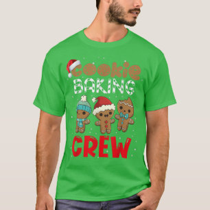 Cookie Baking Crew Christmas Pyjamas Family Ginger T-Shirt