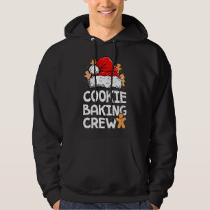 Cookie Baking Crew Christmas Santa Family Gingerbr Hoodie