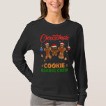 Cookie Baking Crew Christmas Santa Family Gingerbr T-Shirt<br><div class="desc">Cookie Baking Crew Christmas Santa Family Gingerbread</div>