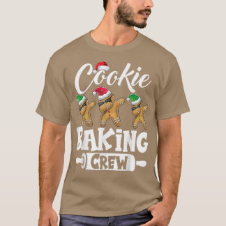 Cookie Baking Crew Family Christmas Gingerbread Te T-Shirt