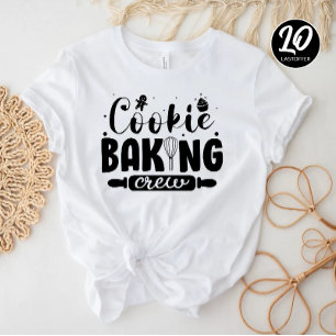 Cookie Baking Crew Funny Christmas Family T-Shirt