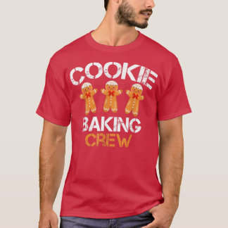 Cookie Baking Crew Funny Christmas Pyjamas Family T-Shirt
