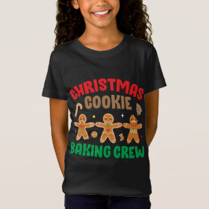 Cookie Baking Crew Funny Cute Matching Family Chri T-Shirt