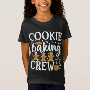 Cookie Baking Crew Funny Group Matching Christmas  T-Shirt