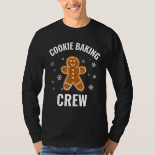 Cookie Baking Crew Funny Holiday T-Shirt