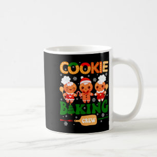 Cookie Baking Crew Gingerbread Cooking Lover Xmas  Coffee Mug