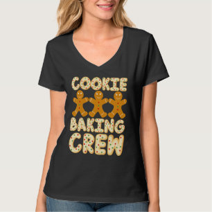 Cookie Baking Crew Gingerbread Men - Cute Family B T-Shirt