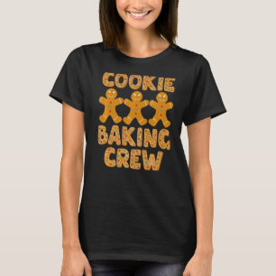 Cookie Baking Crew Gingerbread Men - Cute Family B T-Shirt