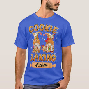 Cookie Baking Crew  Gnome Christmas Pyjamas For Wo T-Shirt