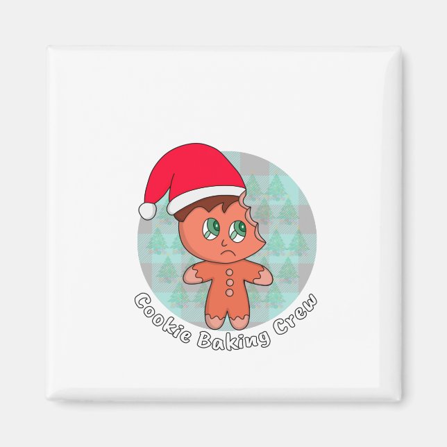 Cookie Baking Crew Magnet (Front)