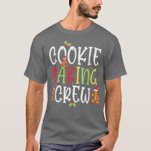 Cookie Baking Crew Pajama Christmas Gingerbread  T-Shirt