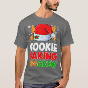 Cookie Baking Crew Pajama Matching Family Christma T-Shirt