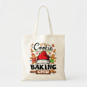 Cookie Baking Crew Shirt Christmas Family Gingerbr Tote Bag