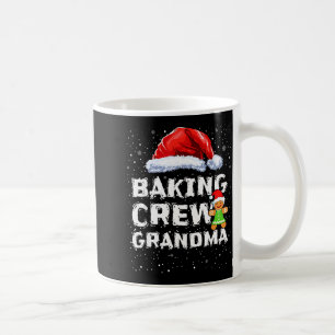 Cookie Baking Crew Shirt Grandma Matching Christma Coffee Mug