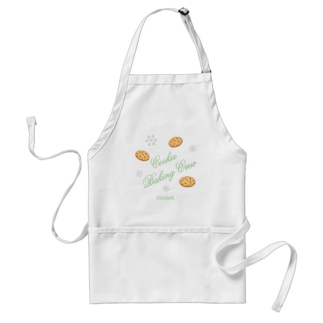 Cookie Baking Crew Standard Apron (Front)