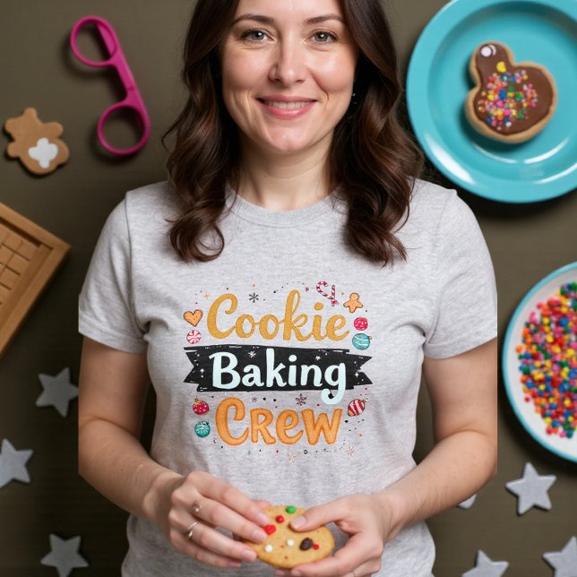 Cookie Baking Crew T-Shirt (Creator Uploaded)