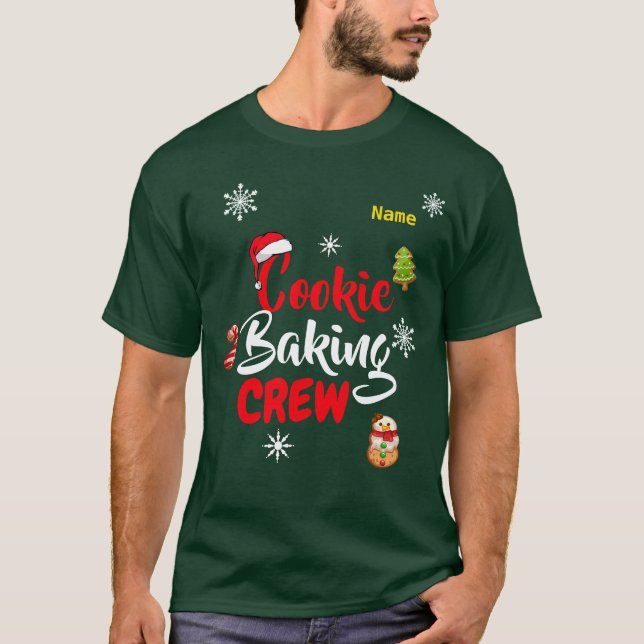 Cookie Baking Crew t-shirt (Front)