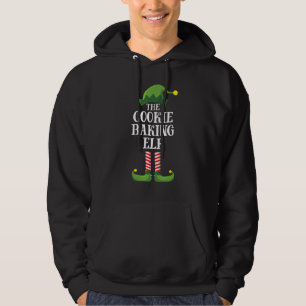 Cookie Baking Elf Matching Family Group Christmas Hoodie