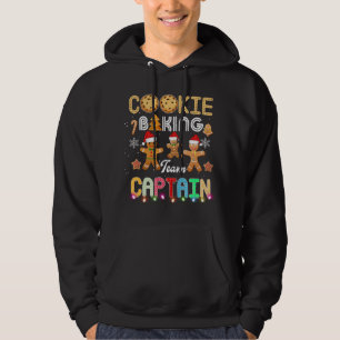 Cookie Baking Team Captain Christmas bakers Ginger Hoodie