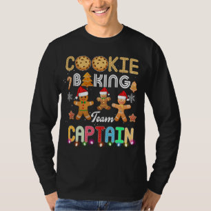 Cookie Baking Team Captain Christmas bakers Ginger T-Shirt