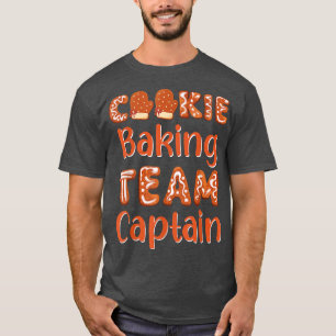 Cookie Baking Team Captain Christmas Baking Ginger T-Shirt