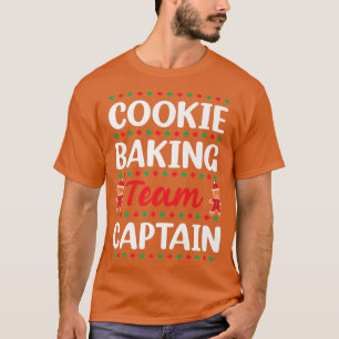 Cookie Baking Team Captain Christmas Gingerbread B T-Shirt