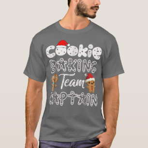 Cookie Baking Team Captain Funny Baker Gingerbread T-Shirt