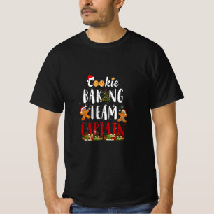 Cookie Baking Team Captain Gingerbread Christmas F T-Shirt