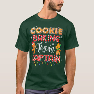 Cookie Baking Team Captain Gingerbread Christmas V T-Shirt