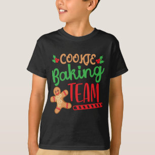 Cookie Baking Team Christmas Squad Xmas Crew m Gin T-Shirt