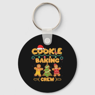 Cookie Baking Team Crew Xmas Family Matching Group Key Ring